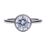 Biżuteria DIAMONFIRE 6118151582180. Pierścionek, Kolor szary. Kobieta.