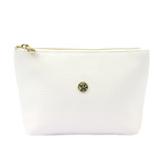 Gregorio Kosmetyczka damska ze skóry naturalnej zapinana na suwak