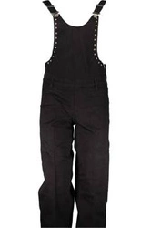 CZARNE SPODNIE OGRODNICZKI GUESS JEANS DAMSKIE