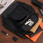 Plecak torba mały bagaż pojemny do samolotu kabinówka lotnicza Beltimore czarny TOK-D