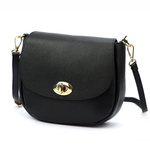 Vera Pelle damska listonoszka skóra naturalna torebka przez ramię z klapą