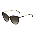 Okulary JIMMY CHOO BELINDA-S-086. Okulary przeciwsłoneczne, Kolor brązowy. Kobieta.