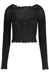 GUESS JEANS DAMSKI CZARNY SWETER