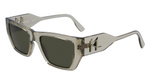 Okulary KARL LAGERFELD KL6123S541827. Okulary przeciwsłoneczne, Kolor brązowy. Unisex.