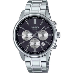 Zegarek marki Casio model MTP-E515D-1A kolor Szary. Akcesoria męski. Sezon: Cały rok