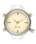 Zegarek WATXANDCO RWA7022. BOX, Kolor żółty. Kobieta.