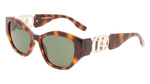 Okulary KARL LAGERFELD KL6086SH-240. Okulary przeciwsłoneczne, Kolor brązowy. Kobieta.