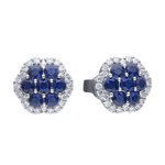 Biżuteria DIAMONFIRE 6220721089. Kolczyki, Kolor szary. Kobieta.