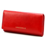 Skórzany damski portfel Gregorio IT-102