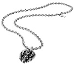 JEWELER'S POLICE PJ24692PSE01. Naszyjnik, Kolor szary. Mężczyzna.