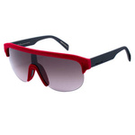 Okulary ITALIA INDEPENDENT 0911V-053-000. Okulary przeciwsłoneczne, Kolor czerwony. Unisex.