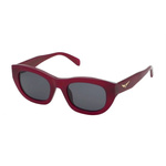 Okulary ZADIG&VOLTAIRE SZV408-5109M5. Okulary przeciwsłoneczne, Kolor czerwony. Kobieta.