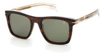Okulary DAVID BECKHAM DB-7000-S-EX4. Okulary przeciwsłoneczne, Kolor brązowy. Mężczyzna.