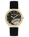 Zegarek JUICY COUTURE JC1342GPBK. Kwarcowy, Kolor czarny. Kobieta.