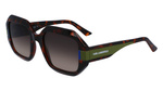 Okulary KARL LAGERFELD KL6124S-240. Okulary przeciwsłoneczne, Kolor brązowy. Kobieta.