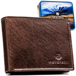 Skórzany męski portfel Peterson PTN RM-22-BUF