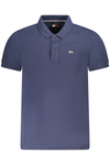 TOMMY HILFIGER M�SKA KOSZULKA POLO Z KR�TKIM R�KAWEM, NIEBIESKA