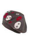 Beret Kaszmirowa Błyskotka