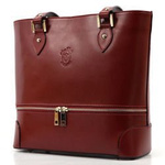 Stylowa skórzana torebka na lata Vera Pelle