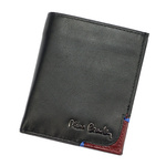 Kompaktowy Skórzany męski portfel Pierre Cardin