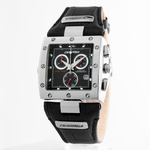 Zegarek CHRONOTECH CT7686L-01. Kwarcowy, Kolor czarny biały. Mężczyzna.