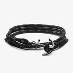 Biżuteria TOM HOPE TM0154B. Bransoletka, Kolor czarny. Unisex.