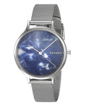 Zegarek SKAGEN SKW2718. Kwarcowy, Kolor niebieski. Kobieta.
