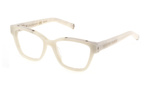 Okulary PHILIPP PLEIN VPP034S5309YL. Okulary korekcyjne, Kolor żółty. Kobieta.
