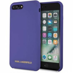 Karl Lagerfeld KLHCI8LSLVOG iPhone 7/8 Plus hardcase fioletowy/purple Silicone