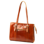 Shopperbag damska dwie komory torebka na ramię skóra naturalna Florence