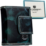 skóra naturalna + Damski portfel ze skóry ekologicznej Peterson PTN PS329-FDS