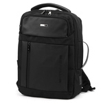 Duży plecak dwukomorowy na laptopa dokumenty z kieszeniami B.Cavalli