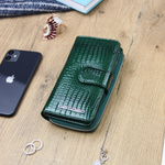 skóra naturalna + Damski portfel ze skóry ekologicznej Gregorio GL-116