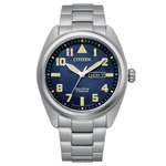 Zegarek CITIZEN BM8560-88L. SOLAR QUARTZ, Kolor niebieski. Mężczyzna.