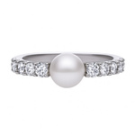 Biżuteria DIAMONFIRE 6119431111165. Pierścionek, Kolor szary. Kobieta.