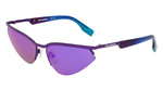 Okulary KARL LAGERFELD KL352S6117500. Okulary przeciwsłoneczne, Kolor PURPLE. Unisex.