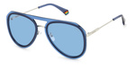 Okulary POLAROID PLD6151GSPJP. Okulary przeciwsłoneczne, Kolor niebieski. Mężczyzna.