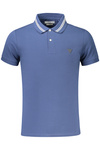 GUESS JEANS POLO KRÓTKI RĘKAW MĘSKI NIEBIESKI