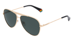 Okulary POLAROID PLD6200SXJ5GG. Okulary przeciwsłoneczne, Kolor złoty. Unisex.
