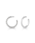 Biżuteria GUESS JUBE01498JWRH. Kolczyki, Kolor srebrny. Kobieta.