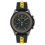 Zegarek VERSACE VE3J00322. Kwarcowy, Kolor czarny. Mężczyzna.