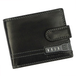 Roncato męskie etui na dokumenty i karty skóra naturalna portfel pojemny