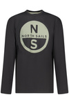 NORTH SAILS DZIECIĘCA KOSZULKA Z DŁUGIM RĘKAWEM, CZARNA