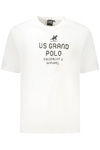 KOSZULKA Z KRÓTKIM RĘKAWEM US GRAND POLO MĘSKA BIAŁA