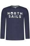DZIECIĘCA KOSZULKA Z DŁUGIM RĘKAWEM NORTH SAILS, NIEBIESKA