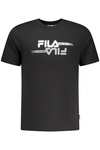 Koszulka męska FILA z krótkim rękawem czarna