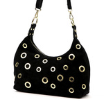 Vera Pelle damska listonoszka skóra naturalna zamszowa torebka na ramię