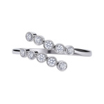 Biżuteria DIAMONFIRE 6119411082160. Pierścionek, Kolor szary. Kobieta.