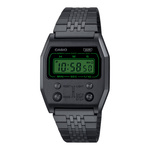Zegarek CASIO A1100B-1EF. Kwarcowy, Kolor zielony. Kobieta.