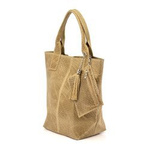 Duża i piękna damska shopperka z przeplatanką